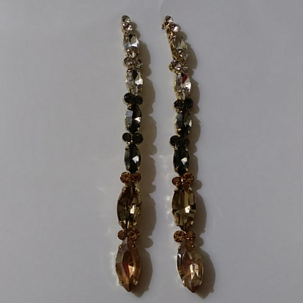 - Stela & ruby earrings - Picture 2 of 5